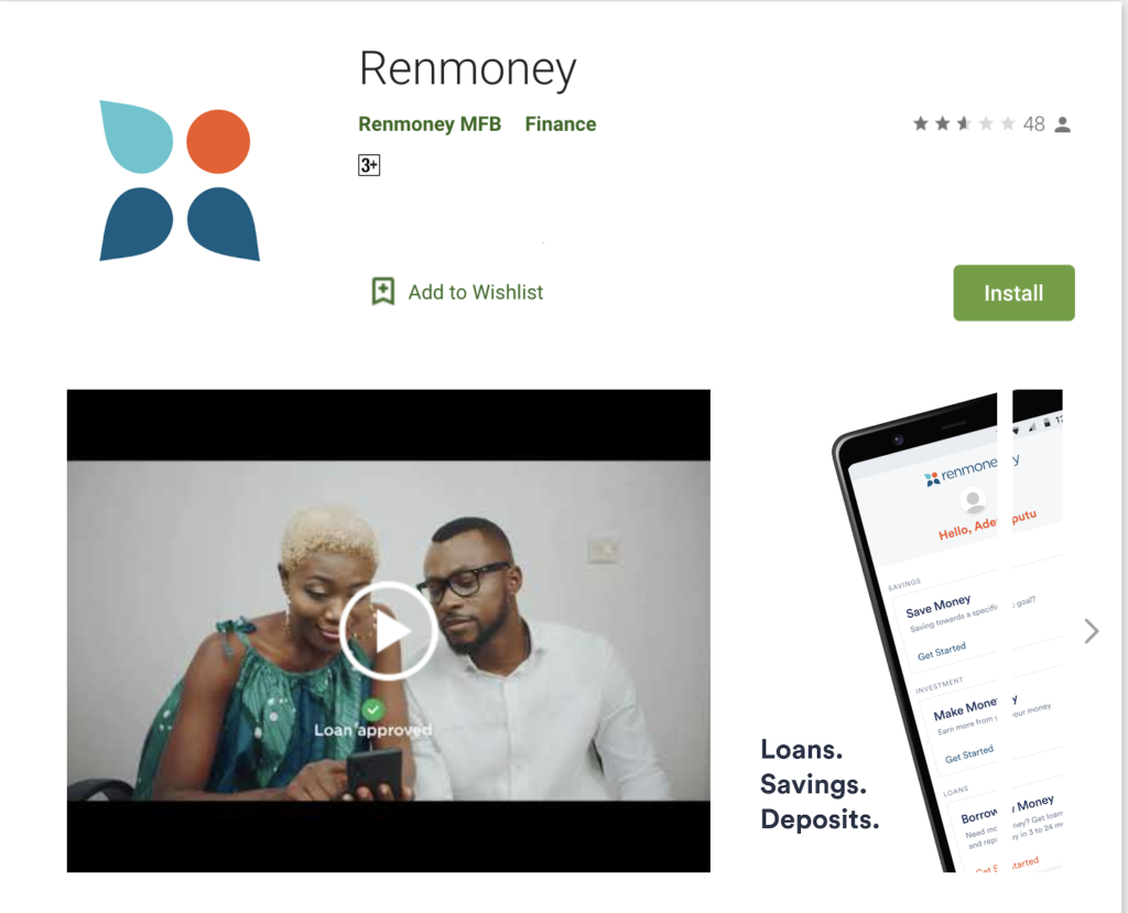 Renmoney app