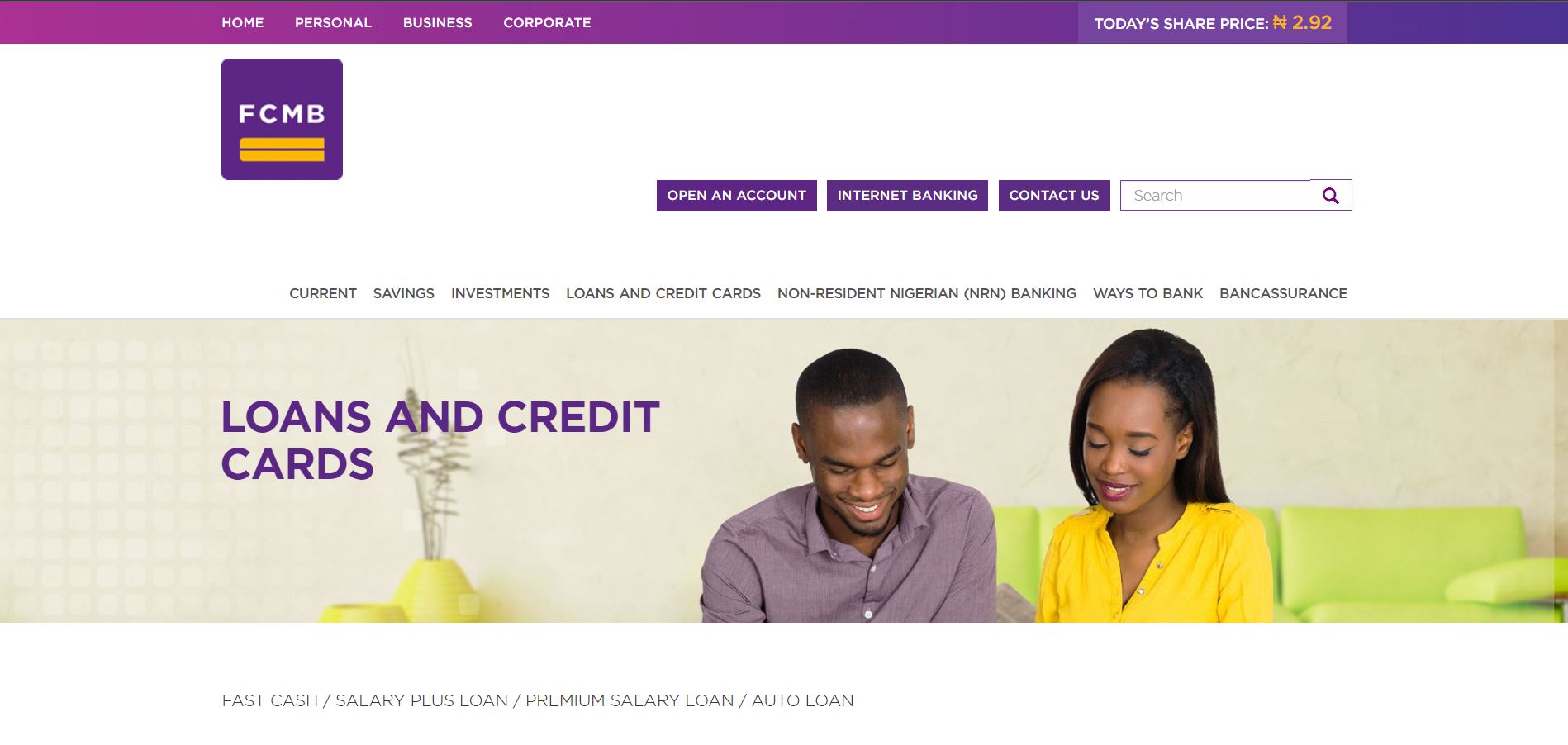 How to get a loan from FCMB