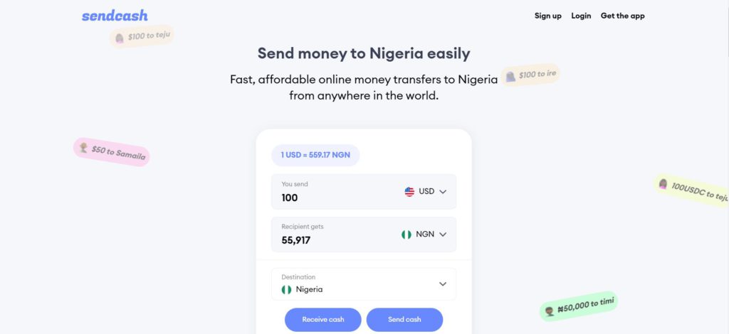 Sendcash - How To Send Money To Nigeria From Anywhere In The World -  Loanspot