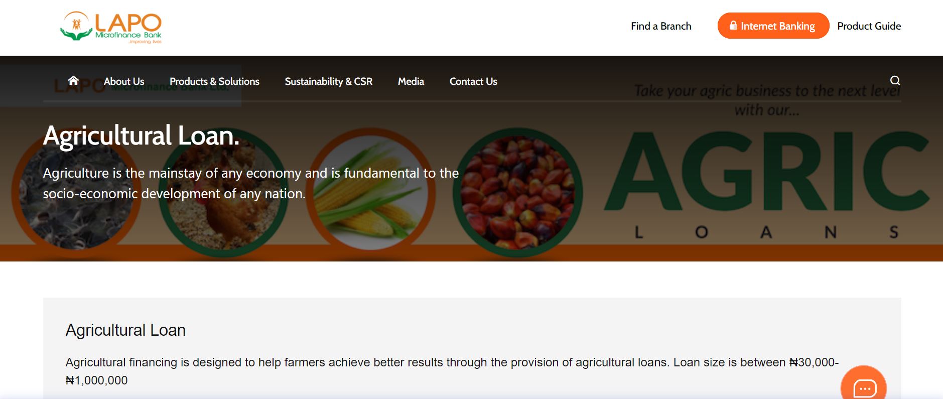 Lapo Agric Loan